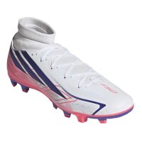 adidas F50 Hyperfast Club Mid FG MG Fußballschuhe Herren - ftwwht/solpur/soltur