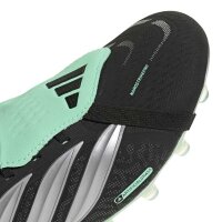 adidas Predator Pro Fold-Over Tongue Artificial Ground AG Fußballschuhe Herren - cblack/silvmt/pulmin