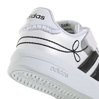 adidas Grand Court 3.0 Elastic Lace Sneaker Kinder - ftwwht/cblack/hireye