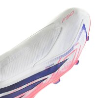 adidas F50 Hyperfast League Laceless FG Fußballschuhe Herren - ftwwht/solpur/soltur