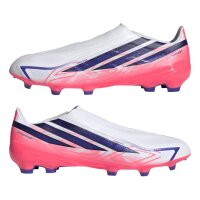 adidas F50 Hyperfast League Laceless FG Fußballschuhe Herren - ftwwht/solpur/soltur