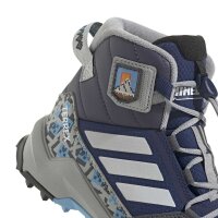 adidas Terrex Ax4r Cw+ Mid Mcft Wanderschuhe Kinder - dkblue/greone/mgsogr