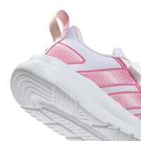 adidas Tensaur Run 4.0 Elastic Lace Sneaker Kinder - ftwwht/pnkfus/clpink