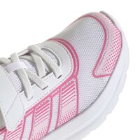 adidas Tensaur Run 4.0 Elastic Lace Sneaker Kinder - ftwwht/pnkfus/clpink