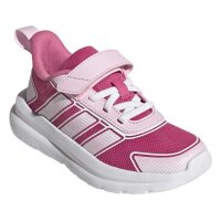 adidas Tensaur Run 4.0 Elastic Lace Sneaker Kinder - pnkfus/clpink/ftwwht