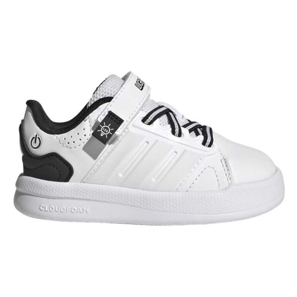 adidas Lightorama Court Elastic Lace Sneaker Baby -...