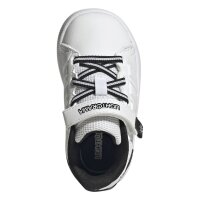 adidas Lightorama Court Elastic Lace Sneaker Baby - ftwwht/cblack/gretwo