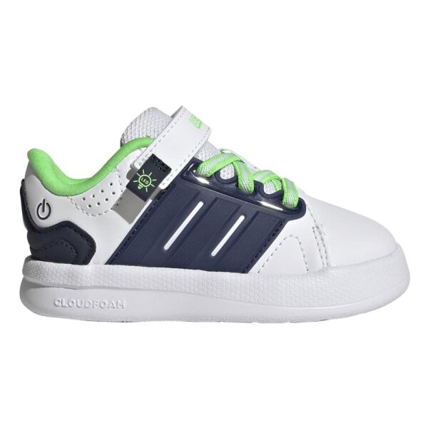 adidas Lightorama Court Elastic Lace Sneaker Baby -...