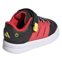 adidas Lightorama Court Elastic Lace Sneaker Baby - cblack/lucred/sollem