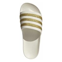 adidas Adilette Damen - owhite/goldmt/goldmt