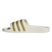 adidas Adilette Damen - owhite/goldmt/goldmt