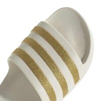 adidas Adilette Damen - owhite/goldmt/goldmt