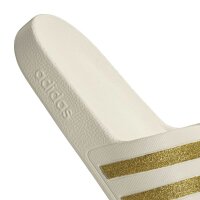 adidas Adilette Damen - owhite/goldmt/goldmt