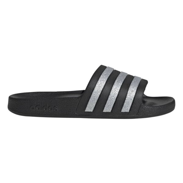 adidas Adilette Damen - cblack/silvmt/silvmt