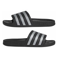 adidas Adilette Damen - cblack/silvmt/silvmt