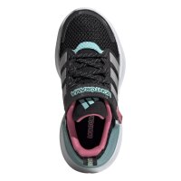 adidas Lightorama Runner Sneaker Kinder - cblack/silvmt/aurbla