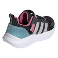 adidas Lightorama Runner Sneaker Kinder - cblack/silvmt/aurbla