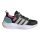 adidas Lightorama Runner Sneaker Kinder - cblack/silvmt/aurbla