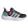 adidas Lightorama Runner Sneaker Kinder - cblack/silvmt/aurbla
