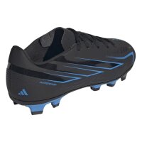 adidas F50 Hyperfast Club FG MG Fußballschuhe Kinder - cblack/cblack/lurabl