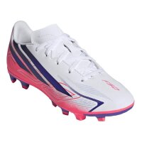 adidas F50 Hyperfast Club FG MG Fußballschuhe Kinder - ftwwht/solpur/soltur