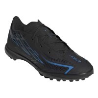 adidas F50 Hyperfast League TF Fußballschuhe Kinder - cblack/cblack/lurabl
