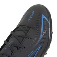 adidas F50 Hyperfast League TF Fußballschuhe Kinder - cblack/cblack/lurabl