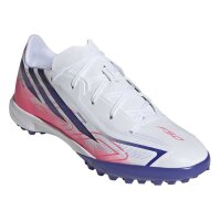 adidas F50 Hyperfast League TF Fußballschuhe Kinder - ftwwht/solpur/soltur