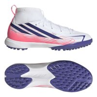 adidas F50 Hyperfast League Mid TF Fußballschuhe Kinder - ftwwht/solpur/soltur