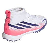 adidas F50 Hyperfast League Mid TF Fußballschuhe Kinder - ftwwht/solpur/soltur