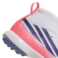 adidas F50 Hyperfast League Mid TF Fußballschuhe Kinder - ftwwht/solpur/soltur