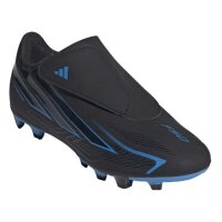 adidas F50 Hyperfast Club Velcro FG MG Fußballschuhe Kinder - cblack/cblack/lurabl