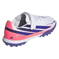 adidas F50 Hyperfast Club H&l TF Fußballschuhe Kinder - ftwwht/solpur/soltur