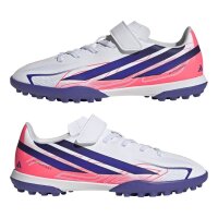 adidas F50 Hyperfast Club H&l TF Fußballschuhe Kinder - ftwwht/solpur/soltur