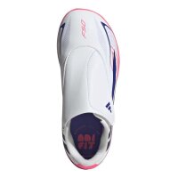 adidas F50 Hyperfast Club Velcro FG MG Fußballschuhe Kinder - ftwwht/solpur/soltur