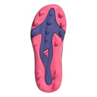 adidas F50 Hyperfast Club Velcro FG MG Fußballschuhe Kinder - ftwwht/solpur/soltur