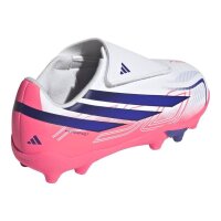 adidas F50 Hyperfast Club Velcro FG MG Fußballschuhe Kinder - ftwwht/solpur/soltur