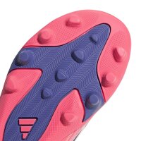 adidas F50 Hyperfast Club Velcro FG MG Fußballschuhe Kinder - ftwwht/solpur/soltur