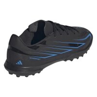 adidas F50 Hyperfast Club TF Fußballschuhe Kinder - cblack/cblack/lurabl