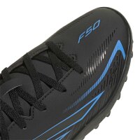 adidas F50 Hyperfast Club TF Fußballschuhe Kinder - cblack/cblack/lurabl