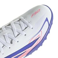 adidas F50 Hyperfast Club TF Fußballschuhe Kinder - ftwwht/solpur/soltur