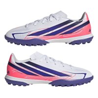 adidas F50 Hyperfast Club TF Fußballschuhe Kinder - ftwwht/solpur/soltur