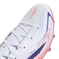 adidas F50 Hyperfast League AG Fußballschuhe Kinder - ftwwht/solpur/soltur