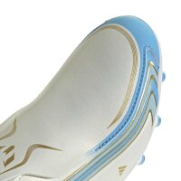 adidas F50 Messi League Laceless AG Fußballschuhe Kinder - ivory/seblbu/iceblu
