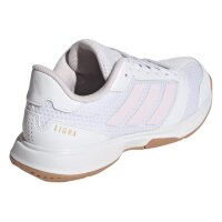 adidas Ligra 8 Sportschuhe Damen - ftwwht/dispin/goldmt