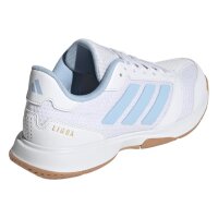 adidas Ligra 8 Sportschuhe Damen - ftwwht/clesky/goldmt
