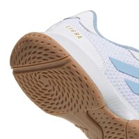 adidas Ligra 8 Sportschuhe Damen - ftwwht/clesky/goldmt