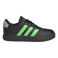 adidas VL Court 3.0 Sneaker Kinder - cblack/scrgrn/carbon