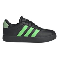 adidas VL Court 3.0 Sneaker Kinder - cblack/scrgrn/carbon