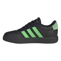 adidas VL Court 3.0 Sneaker Kinder - cblack/scrgrn/carbon